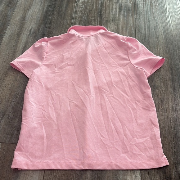 Lilly Pulitzer Pink Short Sleeve Polo shirt size 8-10 - Picture 5 of 5